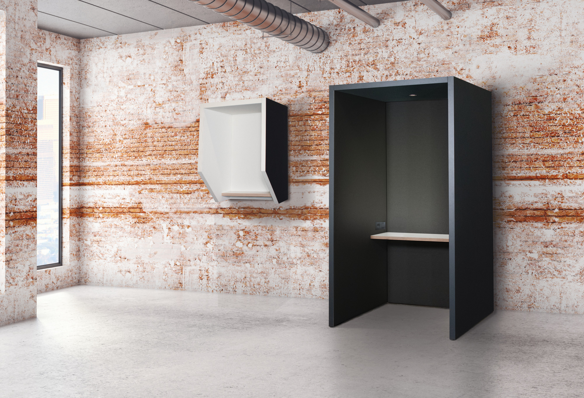 Espaces de travail acoustiques COUST – Cabines et hubs pour concentration