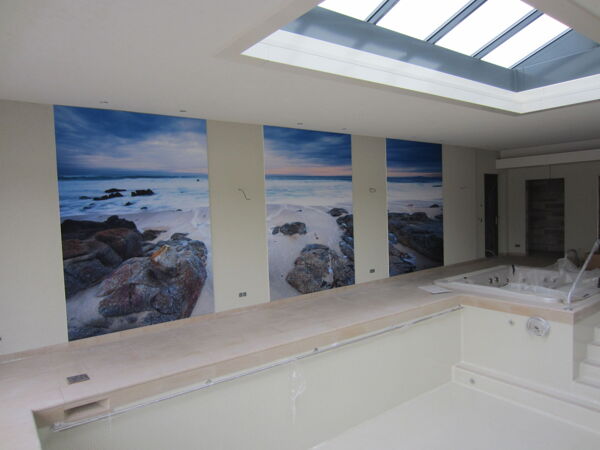 COUSTwall chez piscine couverte